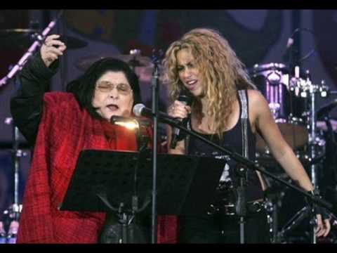 Shakira - She Wolf: News about the new song here: www.buzzjack.com This is the full studio version of La Maza from Mercedes Sosa's most recent album, 