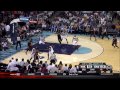 LeBron James leg injury: Miami Heat at Charlotte Bobcats, Game 4
