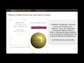Ex 3: Related Rates: Determine the Rate of Change of Volume with Respect to Time