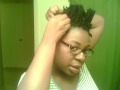 Loc Tutorial - Updo for short locs