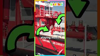 Do You Know What A Clarinet Is On A Fireboat? 🤔 | Kidibli #Shorts