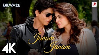 Janam Janam – Dilwale | Shah Rukh Khan | Kajol | Pritam | SRK | Kajol | 4K 