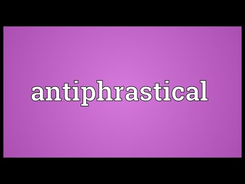 Header of antiphrastical