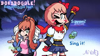 FNF: Indie Cross - Dokidoggle (BoneDoggle but Monika and Sayori sing it!)