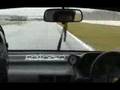 Daihatsu Charade GTTI track day in car footage.