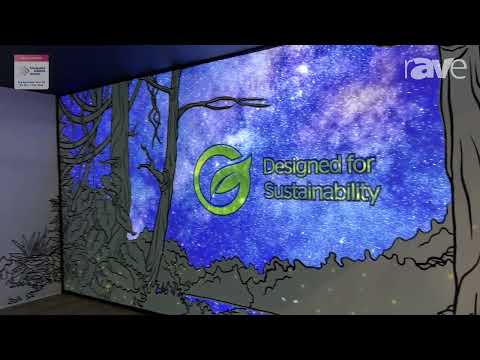 ISE 2024: Optoma Talks ESG, Demos Edge Blending and Projection Mapping With EX1 Projector Series