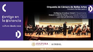 Orquesta de Cámara de Bellas Artes: Concierto familiar parte 2. Mozart-Heras