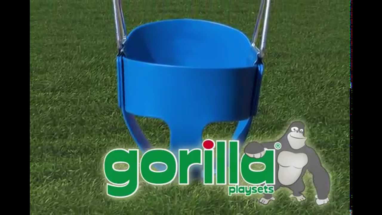 Gorilla Playsets Full Bucket Toddler Swing