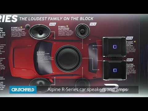 CES 2019: Alpine R-Series speakers, amps and subs | Crutchfield video