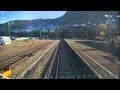 Bergen - Oslo 1/2 (Bergenbahn) : Führerstandsmitfahrt klip izle