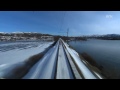 Bergen - Oslo 1/2 (Bergenbahn) : Führerstandsmitfahrt klip izle