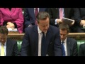 David Cameron condemns Paris terror attack