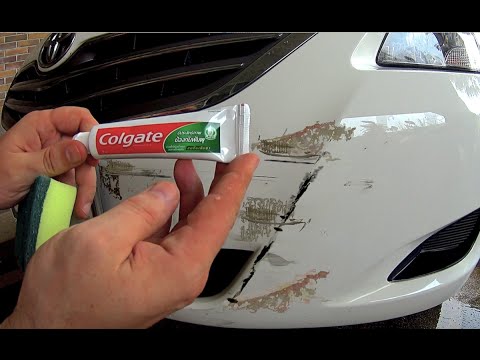 How to remove scratches from the car at home Using toothpaste - How to Fix scratches on car