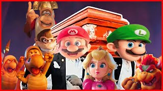 The Super Mario Bros  Movie: Peach X Mario X Luigi | Coffin Dance Song  ( Meme Cover )