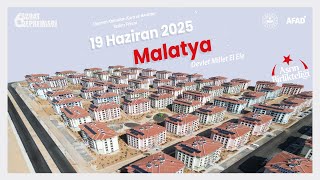 Malatya Deprem Konutları Kura Çekimi
