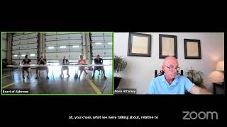 Board of Aldermen 2021 06 28 Special Meeting (MSD)