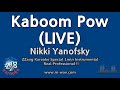 Nikki Yanofsky-Kaboom Pow (LIVE) (1 Minute Instrumental) [ZZang KARAOKE]