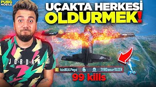 MAÇ BAŞLAMADAN UÇAKTA HERKESİ ÖLDÜRMEK MÜMKÜN MÜ? PUBG Mobile Efsane mi Gerçek m