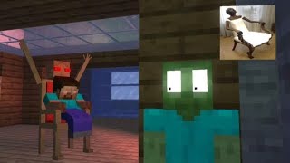 Scp 1609 Attack Monster School - Chai̇r Horror - Mi̇necraft Ani̇mati̇on