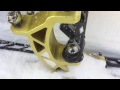 How to: broken snowmobile tie-rod quick fix while on the trails, lower ball joint fail