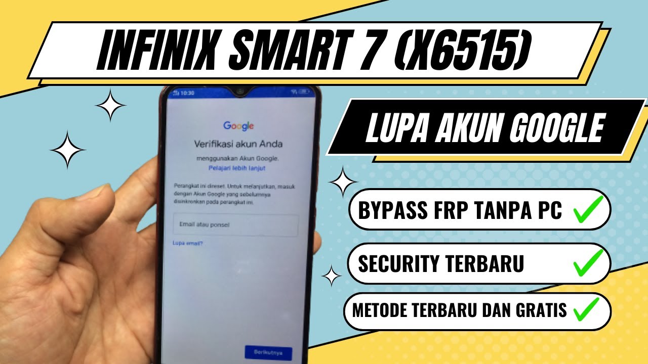 LATEST INFINIX SMART 7 X6515 FORGOT GOOGLE ACCOUNT BYPASS LATEST INFINIX SMART 7 X6515 FORGOT GOOGLE ACCOUNT BYPASS