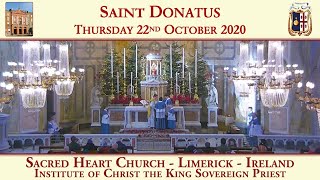 Thursday 22nd October 2020: Saint Donatus