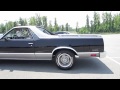 1984 Chevrolet El Camino Conquista Start Up, Exhaust, and In Depth Tour