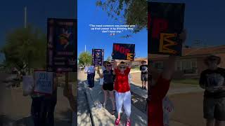 No Kings Protest In Phoenix, Az