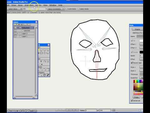 Как сделать простой мультик в anime studio