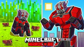 Minecraft Seviyesinde Karınca Adam Olarak 100 Gün Hayatta Kaldım