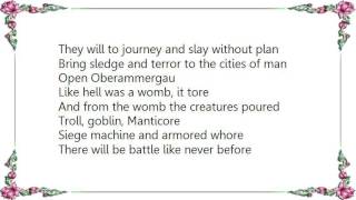 Watch Gwar The Song Of Words video