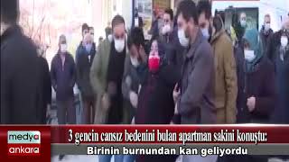 Pursaklarda 3 Genci̇n Cansiz Bedeni̇ Bulundu