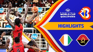 Cote d'Ivoire - Angola | Highlights - #FIBAWC 2023 Qualifiers