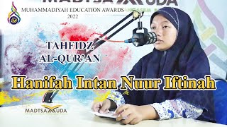 Tahfidz Al-Qur'an | Hanifah Intan Nuur Iftinah | MEA 2022