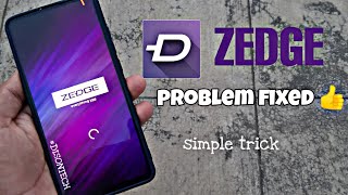 How to fix Zedge wallpaper , Zedge no items fix (hindi)