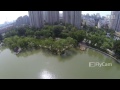 Stunning bird's-eye view of Beijing's high-rise villa