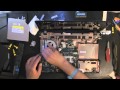 TOSHIBA P755 take apart video, disassemble, how to open disassembly