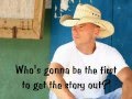 Kenny Chesney Welcome to the Fishbowl lyrics onscreen