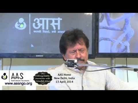 AAS ki ek shaam with Attaullah Khan