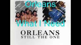 Watch Orleans What I Need video