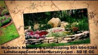 Inland Empire Landscape Contractor Nursery - McCabes Landscape Nursery - SD - OC - IE