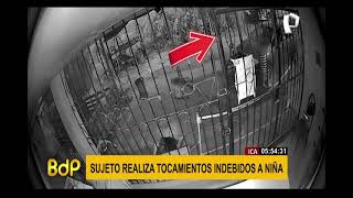 Ica Cámara Captó A Sujeto Realizando Tocamientos Indebidos A Niña