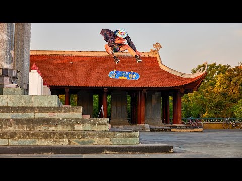 Explore Skate Spots In The Outskirts of Hanoi, Vietnam | Ghost Money Pho Life Tour Ep 5