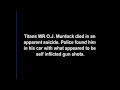 Titans WR OJ Murdock dies in apparent suicide