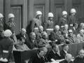 Streicher, Rosenberg, Keitel in dock at Nuremberg Trial; "Nazi Concentration Camps" film shown