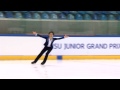 ISU 2014 Jr Grand Prix Dresden Men Short Program Sei KAWAHARA JPN