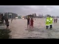 Foam-covered car nearly hits police- Queensland