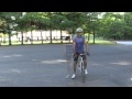 How to Stop and Restart Again - Without Falling Over - While Riding a Bicycle