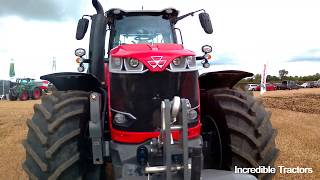 2019 Massey Ferguson 8740S DynaVT 8.4 Litre 6-Cyl Diesel Tractor (400HP) with Pl