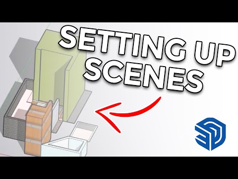 15 Setting up Scenes in Sketchup